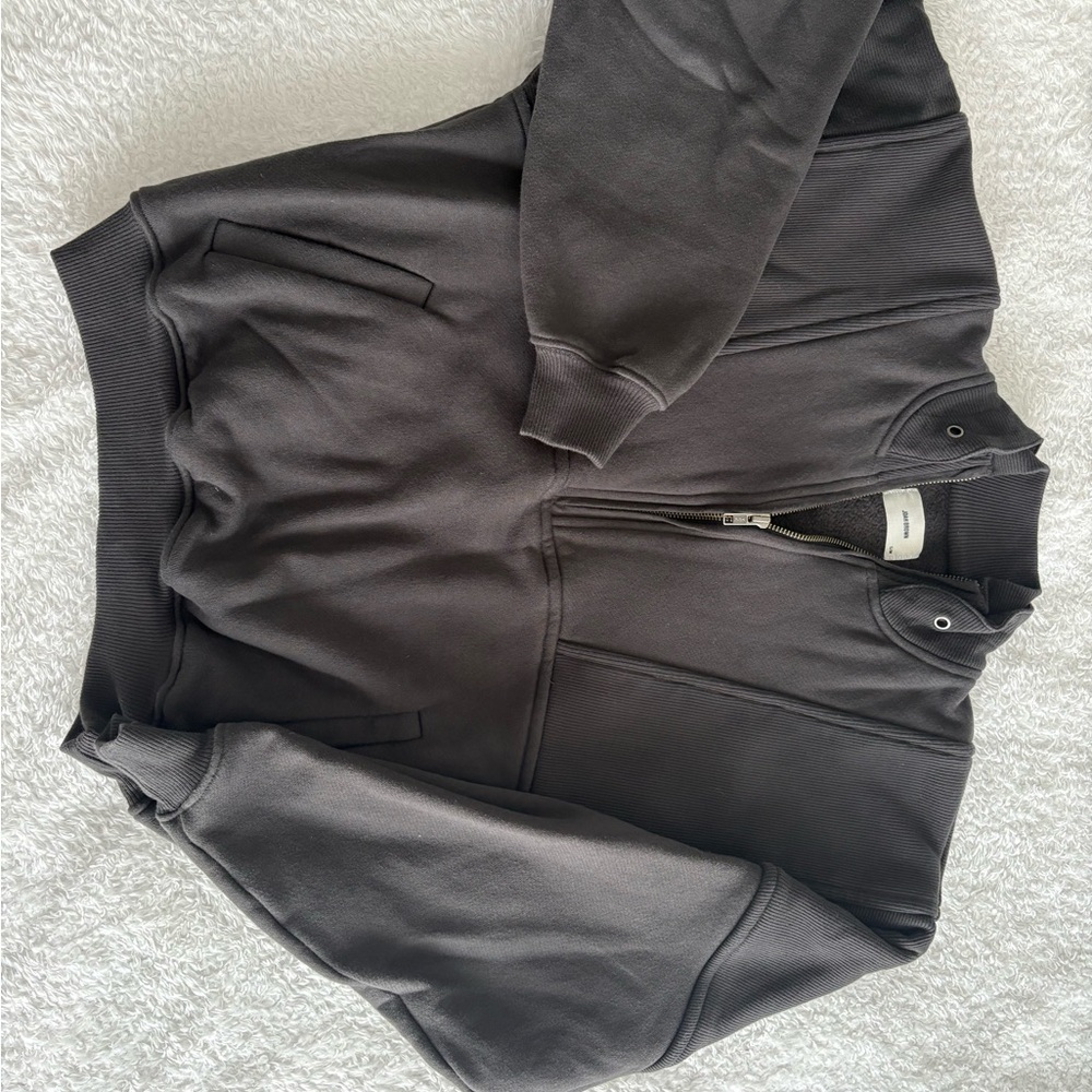 Joah Brown Charcoal Half Zip S/M